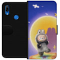 Pikkukuva 1 / 3: Huawei P Smart Z Lompakkokotelo Labubu Neon Pop - Neonväri pop-taiteen hirviö