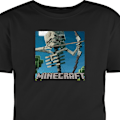 Miniatyrbilde 1 av 8: Barn-T-skjorte | Komfortabel T-skjorte for Barn A Minecraft Mo svart 5-6 År