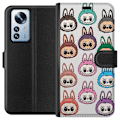 Miniatyrbilde 1 av 3: Xiaomi 12 Pro Lommeboketui Labubu Macaron Monster - Søt Samle