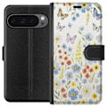 Pikkukuva 1 / 3: Google Pixel 9 Pro XL Lompakkokotelo Kesäkukat