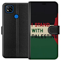 Miniatyrbild 1 av 3: Xiaomi Redmi 9C Plånboksfodral Stand with Palestine – solidaritetsdesign med starkt budskap