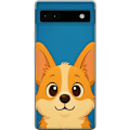 Miniatyrbillede 1 af 3: Google Pixel 6a Gennemsigtig cover Hello Corgi