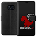 Pikkukuva 1 / 3: Samsung Galaxy S7 Lompakkokotelo Dinosaurus