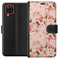 Miniatyrbillede 1 af 3: Samsung Galaxy A12 Tegnebogsetui Blomster
