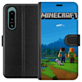 Miniatyrbilde 1 av 3: Sony Xperia 5 IV Lommeboketui Minecraft Key Art
