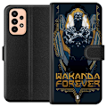 Miniatyrbillede 1 af 3: Samsung Galaxy A23 Tegnebogsetui Black Panther: Wakanda Forever