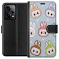 Miniatyrbillede 1 af 3: Xiaomi Redmi Note 12 Pro Tegnebogsetui Pastel Labubu
