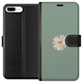 Pikkukuva 1 / 3: Apple iPhone 8 Plus Lompakkokotelo Vihreä Minimalikukka - tyy