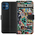 Pikkukuva 1 / 3: Apple iPhone 12  Lompakkokotelo Minecraft Taide