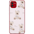 Miniatyrbillede 1 af 3: Samsung Galaxy A03 Gennemsigtig cover Teddy Dior Vibes - luksuriøs bamse i modetil
