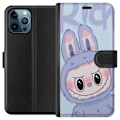 Miniatyrbild 1 av 3: Apple iPhone 12 Pro Max Plånboksfodral Blue Bunny Labubu