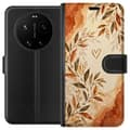 Kompatibelt Lommeboketui til Xiaomi 17 Ultra Høstblad oransje
