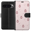 Pikkukuva 1 / 3: Google Pixel 9 Pro XL Lompakkokotelo Labubu Neon Pop - Neonvärinen pop art hirviö