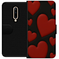 Pikkukuva 1 / 3: OnePlus 7 Pro Lompakkokotelo Punaiset Samettisydämet