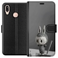 Miniatyrbilde 1 av 3: Huawei P20 lite Lommeboketui Pop Mart MEGA LABUBU LABUBU Sketc