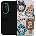 Pikkukuva 1 / 3: Huawei nova 8 Pro Lompakkokotelo Labubu hahmokokoelma - Pop Mart Labubu The Monsters väriluulisessa muotoilussa