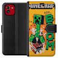 Miniatyrbillede 1 af 3: Samsung Galaxy A03 Tegnebogsetui Minecraft Boom