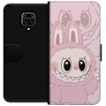 Miniatyrbillede 1 af 3: Xiaomi Redmi Note 9S Tegnebogsetui Labubu Floral Freak