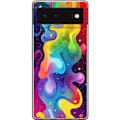 Miniatyrbild 1 av 3: Google Pixel 6 Genomskinligt Skal Color Splash Abstrakt Konst Design Färgstarkt Mönster Modern Populär Väggkonst Grafiskt Trend