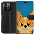 Miniatyrbillede 1 af 3: Xiaomi Redmi 12C Tegnebogsetui Hello Corgi