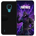 Miniatyrbillede 1 af 3: Motorola Moto E7 Tegnebogsetui Fortnite Raven