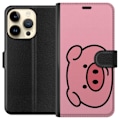 Miniatyrbilde 1 av 3: Apple iPhone 14 Pro Lommeboketui Kawaii Piggy
