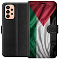 Miniatyrbillede 1 af 3: Samsung Galaxy A23 Tegnebogsetui Palestinaflaget – ikonisk frihedssymbol i rød, sort, hvid og grøn
