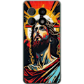 Pikkukuva 1 / 3: OnePlus 10 Pro Läpinäkyvä kuori Jeesus ja Kortti - uskonnol
