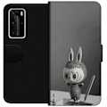 Miniatyrbillede 1 af 3: Huawei P40 Pro Tegnebogsetui Pop Mart MEGA LABUBU LABUBU Sketc