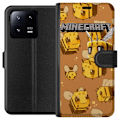 Miniatyrbillede 1 af 3: Xiaomi 13 Pro Tegnebogsetui Minecraft Bi