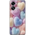 Miniatyrbillede 1 af 3: OnePlus Nord 2T Gennemsigtig cover Hjerter Kærlighed Grafisk Design Romantisk Motiv Populær Symbol Grafisk Mønster Dekoration