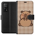 Pikkukuva 1 / 3: Xiaomi Mi 10T 5G Lompakkokotelo Mobilskal kawaii capybara flera figurer japansk stil