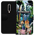 Pikkukuva 1 / 3: OnePlus 7 Pro Lompakkokotelo Minecraft-matkapuhelinkotelo metsällä ja pikselityylisillä hahmoilla