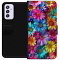 Miniatyrbild 1 av 3: Samsung Galaxy A82 5G Plånboksfodral Gerbera Blommor Färgglad Dekor Blommotiv Populärt Heminredning Färg Rik Väggkonst Design