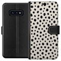 Miniatyrbilde 1 av 3: Samsung Galaxy S10e Lommeboketui Dot Dance