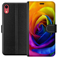Miniatyrbilde 1 av 3: Apple iPhone XR Lommeboketui Regnbue Rose