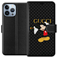 Miniatyrbillede 1 af 3: Apple iPhone 13 Pro Max Tegnebogsetui Glad Mus Pindsvin