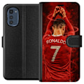 Pikkukuva 1 / 3: Motorola Moto E32s Lompakkokotelo Ronaldo