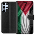 Miniatyrbillede 1 af 3: Samsung Galaxy S24 Ultra Tegnebogsetui Palestinaflaget – ikonisk frihedssymbol i rød, sort, hvid og grøn