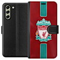 Miniatyrbilde 1 av 3: Samsung Galaxy S21 FE 5G Lommeboketui Liverpool FC - Klassisk