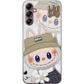 Miniatyrbillede 1 af 3: Samsung Galaxy A14 5G Gennemsigtig cover Labubu Minimal Mood - Enkel og stilren monsterdesign