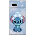 Pikkukuva 1 / 3: Google Pixel 7a Läpinäkyvä kuori Stitch Hyppäävä Ilo - H
