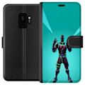 Miniatyrbillede 1 af 3: Samsung Galaxy S9 Tegnebogsetui sort ridder fortnite