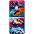 Pikkukuva 1 / 3: OnePlus Ace Racing Läpinäkyvä kuori Nopeat Autot - Piirrett