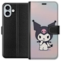 Miniatyrbillede 1 af 3: Apple iPhone 16 Plus Tegnebogsetui Kawaii Sanrio Kuromi