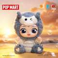 Miniatyrbillede 1 af 5: Pop Mart Ne Zha 2 Hug Series – Vinyl Plushie White Dragon Ao Bing