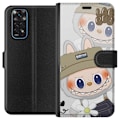 Miniatyrbillede 1 af 3: Xiaomi Redmi Note 11 Tegnebogsetui Labubu Minimal Mood - Enkel