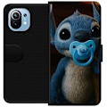 Pikkukuva 1 / 3: Xiaomi Mi 11 Lompakkokotelo Stitch & Napp - vauvateema söpöllä hahmolla