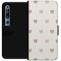 Miniatyrbillede 1 af 3: Xiaomi Mi 10 Pro 5G Tegnebogsetui Teddybaggrund - søde teddybjørne mod en blød baggrund