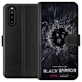 Miniatyrbillede 1 af 3: Sony Xperia 10 II Tegnebogsetui Black Mirror Sci-Fi Netflix Se